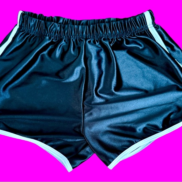 Black Satin Women's Shorts - Picture 1 of 1